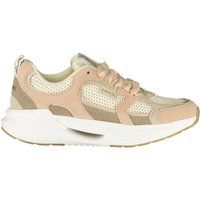 Chunky Sneaker mit Satin-Schnürsenkeln
