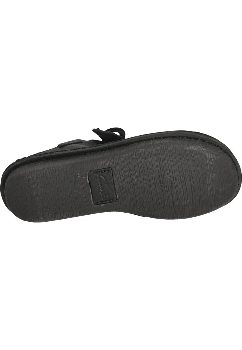 Klassischer Leder-Schnürschuh im Mokassin-Stil