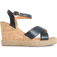 Keilsandalen mit gekreuzten Riemen