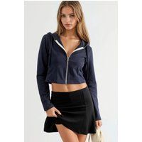 Hosenrock mit hoher Taille