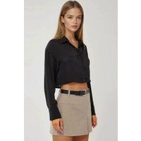 Minimalistischer gewebter Mini-Skort