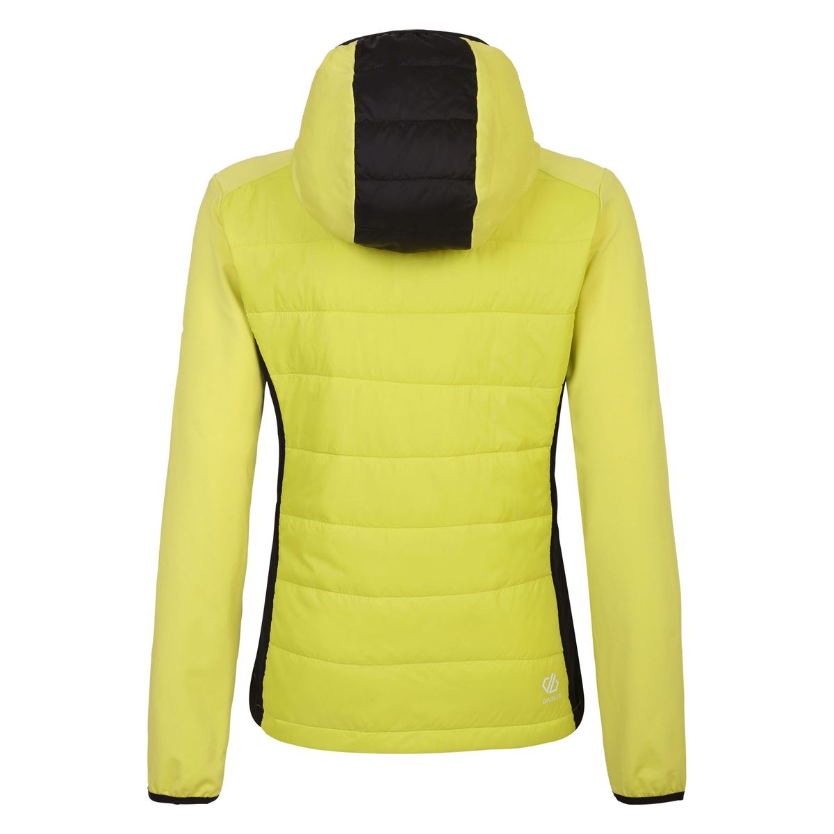 Gesteppte Hybridjacke mit Kapuze
