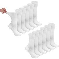 Weiche Bambus-Komfortsocken ohne Gummizug