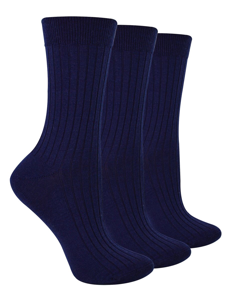Warme Gerippte Merinowollsocken