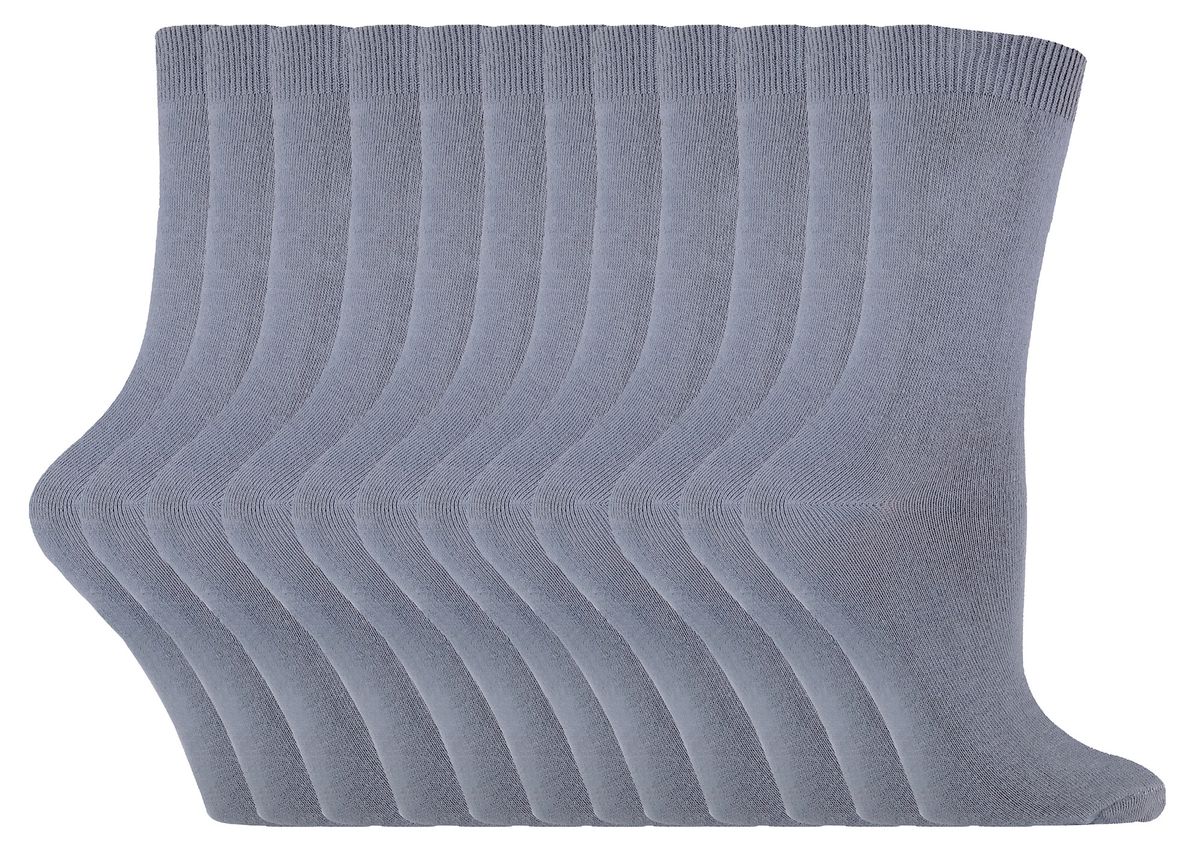 Atmungsaktive gerippte Crew-Socken