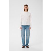 Langarmshirt mit Raffungen vorne