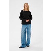 Lockeres Langarmshirt mit Rundhalsausschnitt