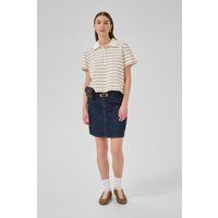 Gestreiftes Polo-Shirt in lockerer Passform