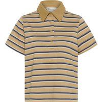 Gestreiftes Polo-Oberteil im Relaxed Fit