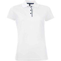 Funktions-Poloshirt mit Kontrastleiste
