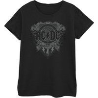 Monochromes Band-Grafik-Shirt mit Rundhalsausschnitt