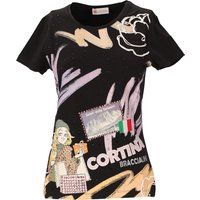 T-Shirt mit künstlerischem Grafik-Print