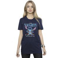 Stitch Naughty and Nice Grafik-T-Shirt