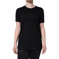 Klassisches Baumwoll-T-Shirt mit Rundhalsausschnitt