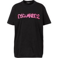 Jersey-T-Shirt mit Graffiti-Spray-Logo