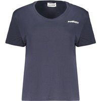 Klassisches Logo-Shirt mit U-Ausschnitt