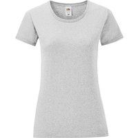 Klassisches Kurzarm-T-Shirt mit Rundhalsausschnitt