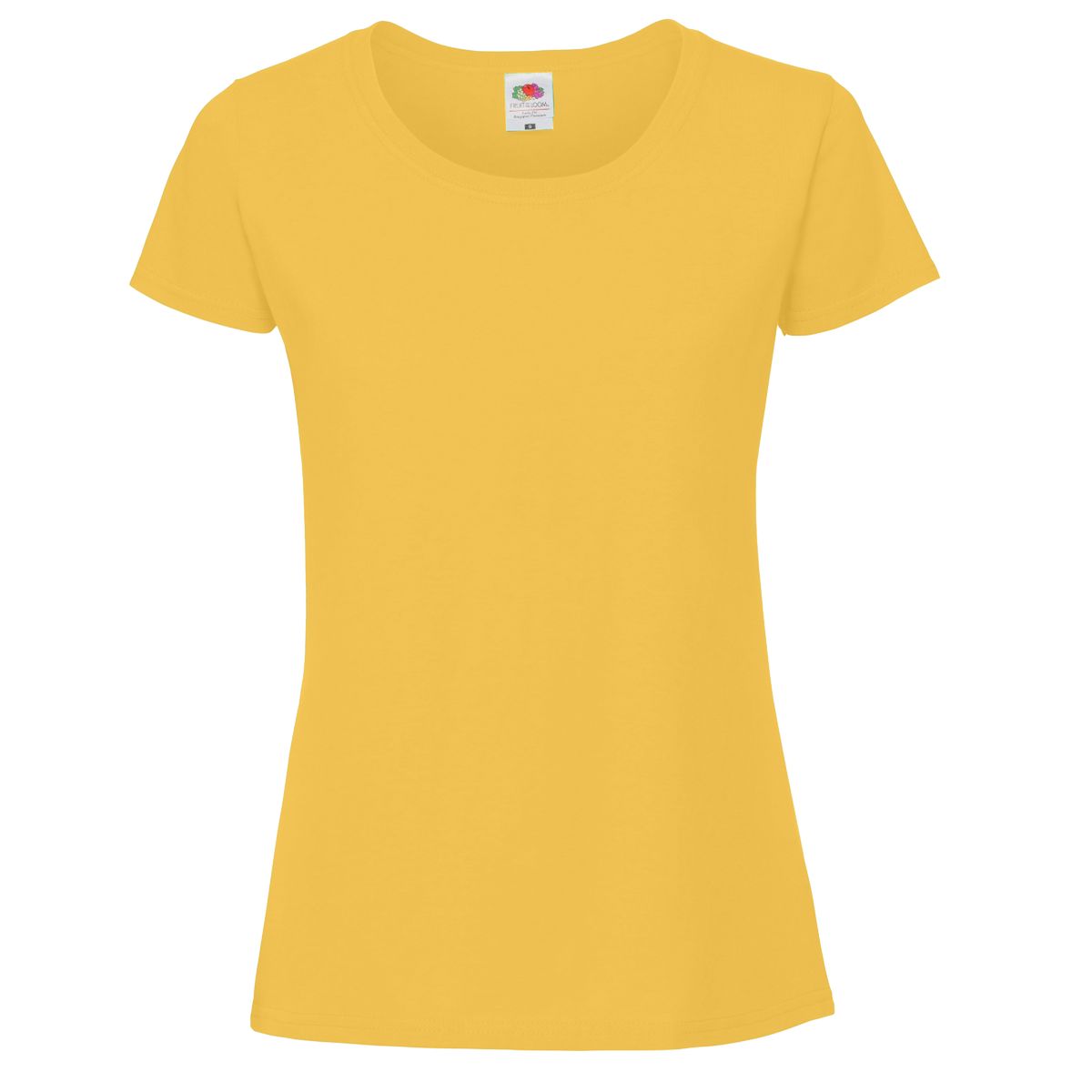 Hochwertiges Baumwoll-Shirt mit Seitennähten