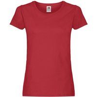 Klassisches Tailliertes Baumwoll Rundhals T-Shirt