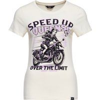 Biker-Grafik T-Shirt Slim Fit