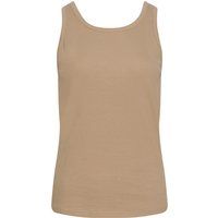Klassisches Rippstrick-Tanktop aus Baumwolle