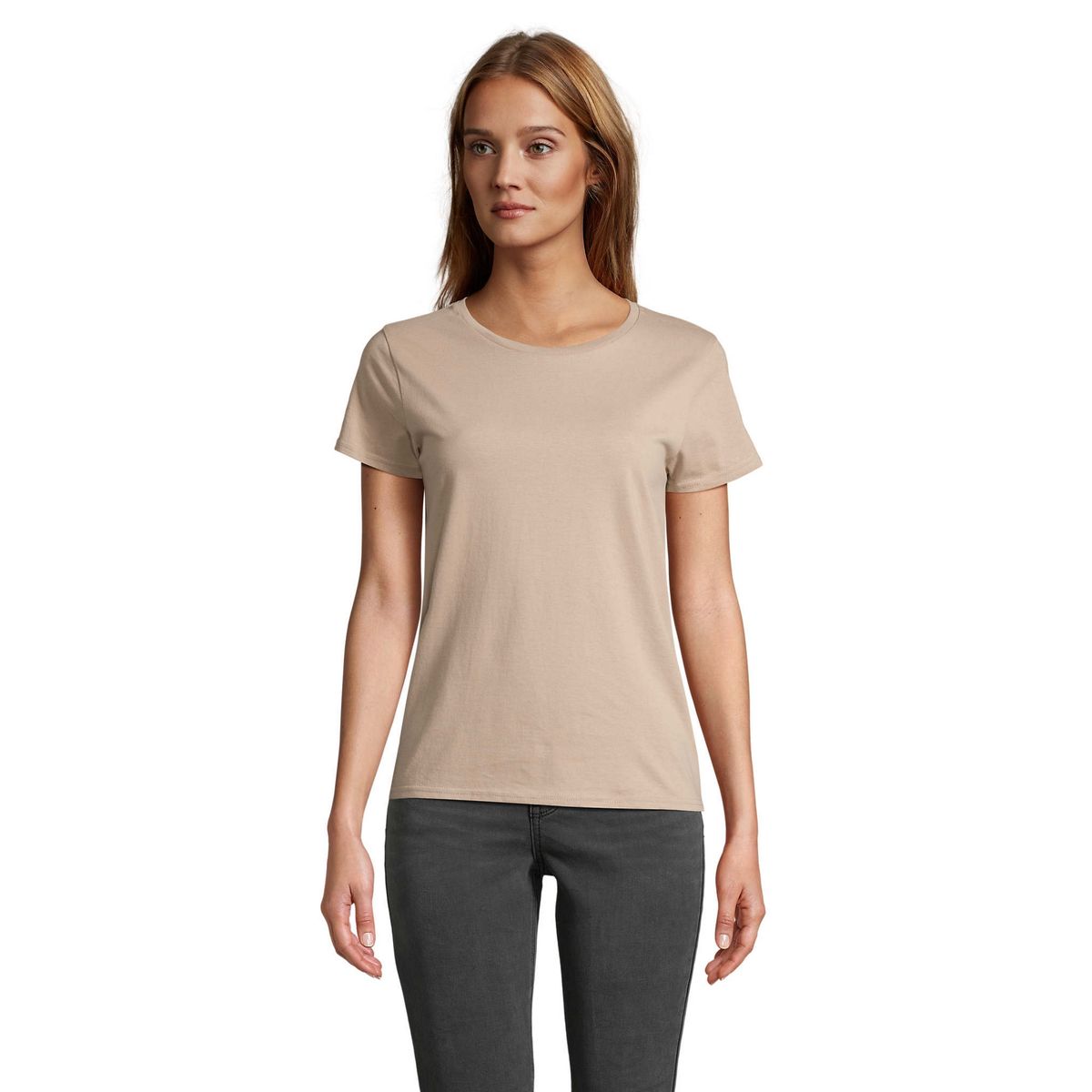 Bio-Baumwolle Essential Rundhals-T-Shirt
