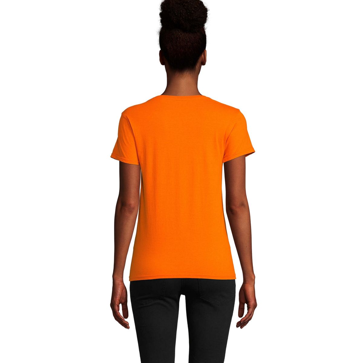 Klassisches Bio-Baumwoll-T-Shirt mit Rundhalsausschnitt