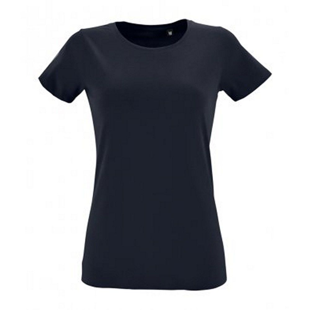 Tailliertes T-Shirt aus Baumwolle