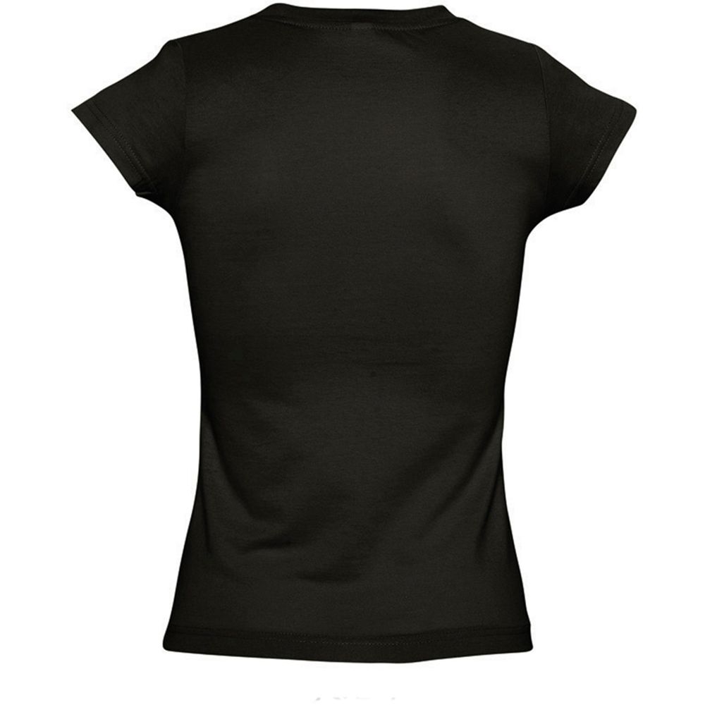 Klassisches tailliertes V-Ausschnitt T-Shirt