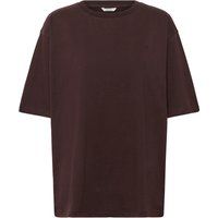 Oversized-Baumwollshirt mit überschnittenen Schultern