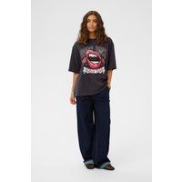 Oversize Band-T-Shirt mit Grafikprint