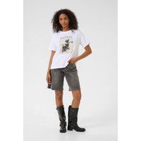 Locker geschnittenes Grafik-T-Shirt