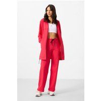 Set aus Sweatshirt und weit geschnittener Hose