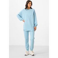 Oversized Fleece-Sweatshirt und Jogginghosen-Set
