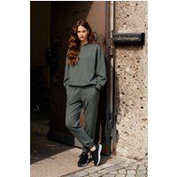Oversized Sweatshirt und Jogginghosen-Set