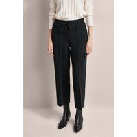 Plissierte Cargohose mit Kordelzug
