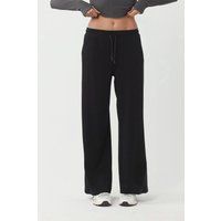 Weiche Palazzo-Sweatpants mit weitem Bein