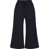Strukturierte Hose mit weitem Bein
