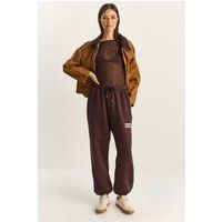Locker sitzende Jogginghose mit Kordelzug