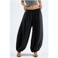 Tief sitzende Baggy Ballonhose