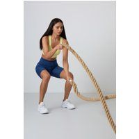 Kurze Sportleggings mit hohem Bund