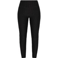 Strukturierte High-Waist-Leggings