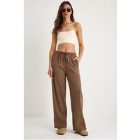 High-Waist-Hose mit geradem Bein