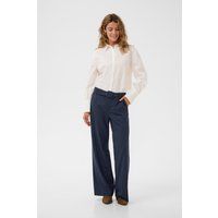 Nadelstreifenhose mit weitem Bein