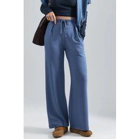 Weiche Modal Palazzo-Hose mit weitem Bein
