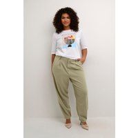 Locker sitzende Anzughose mit Tapered-Schnitt