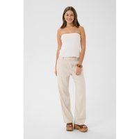 Leinenhose mit geradem Bein