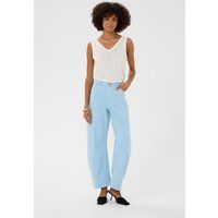 Hochtaillierte Wide-Leg-Jeans