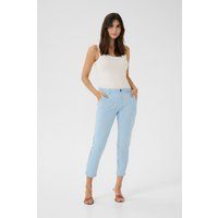 Cropped Hose mit Mittlerer Taille