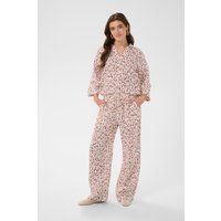 Fließende Hose mit Blumenmuster